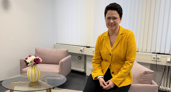 Bildunterschrift (Foto frei verwendbar): Ministerin der Justiz und für Migration Marion Gentges.