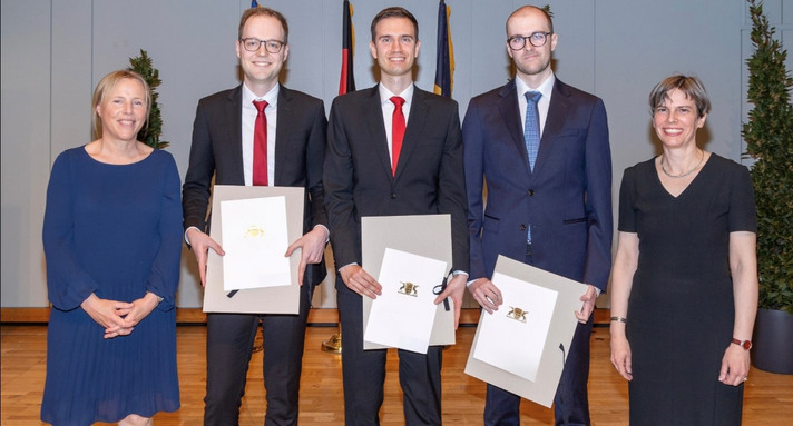 Präsidentin vom LJPA bei Examensfeier