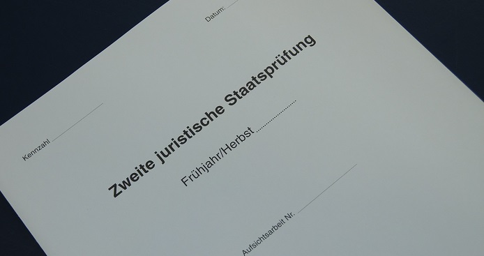 Klausurenmappe in der Zweiten juristischen Staatsprüfung